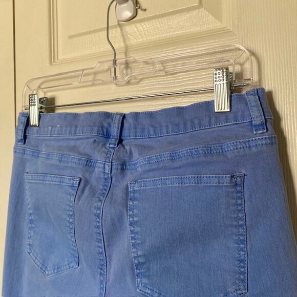 J. McLaughlin Lexi Jeans 5-Pocket Classic Blue Straight Leg Stretch Women's 6 - Picture 5 of 8